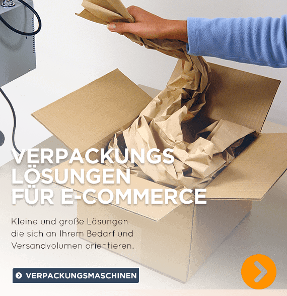 Verpackungsmaschinen und Verpackungslösungen für den Versandhandel